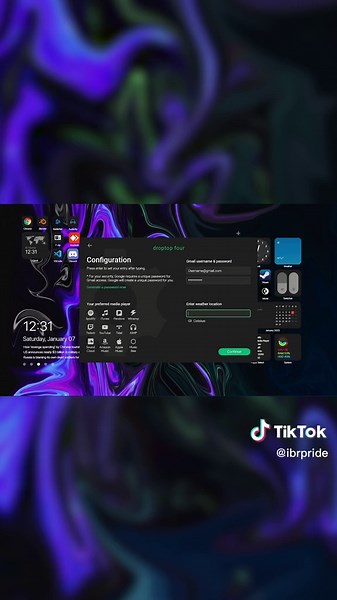 البارت الثاني شرح برنامج Rainmeter #pc #pcgaming #اكسبلوررررر #2023 #theme #rainmeter