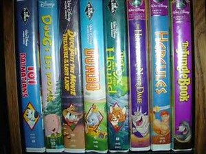 My Disney VHS collection
