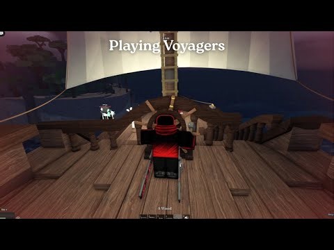 Playing Voyagers with my friends / Roblox