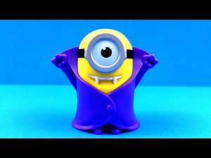 Talking Minion Vampire 2015 McDonald's Minions Movie Toy #11 Complete Set Of 12 Happy Meal Kids Toys