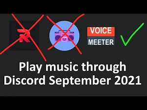 How to play music through Discord | Groovy/Rythm replacement (good for karaoke)