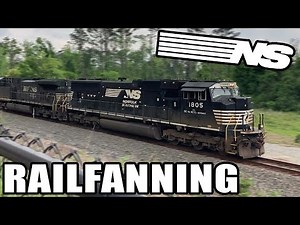 Railfanning the Norfolk Southern GS&F main in Valdosta, Georgia 4/11-14/2025