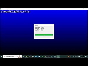 AB - Panel view HMI Framework Update | Control Flash | Update version
