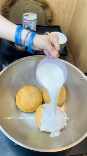 If you want to eat instant pudding in 10 minutes, you can make it. munnissimplelifestyle #recipe ...