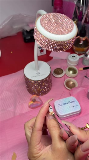 Secure Nail Charms with Effective Flash Cure Technique