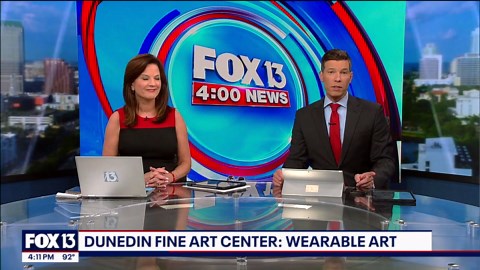 Bay Area artist combines computer programming, painting to create wearable art