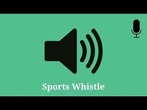 Various Sports Whistle Sound Effects