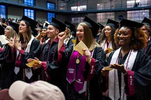 The journey led here. Congratulations to the Texas Woman's University Class of 2025. 🎓 | Texas Woman's University