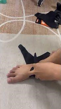 Hướng dẫn cách đeo băng quấn cổ chân CHUẨN NHẤT cho dân thể thao #daibaovecochan #aolikes