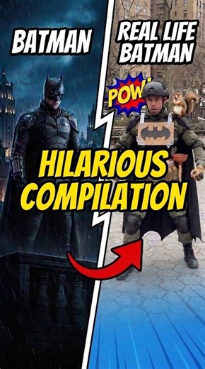 What Happens When a Real Life Bat Man Fails? (Try not to laugh challenge) 🦇