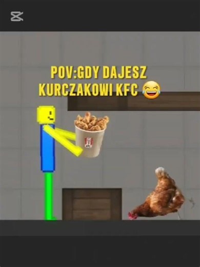 POV: NIE ZABIERAJ KFC DO KURNIKA BO..?🐔💀