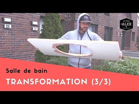 Rénovation de salle de bain | Comment faire? (3/3) | Céramique, comptoir et le résultat!