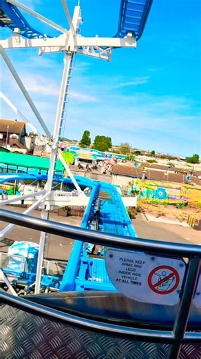 That is a lot of Spin ✨🎢😉 Snow Drift Rollercoaster Thrills at Fantasy Island Theme Park ✨ #coaster