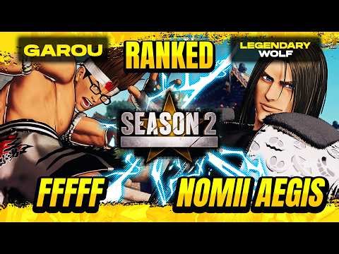 Season 2 ▰ NoMiiAegis (TERRY) VS fffff (JOE) ▰ FATAL FURY CoTW High Level Gameplay