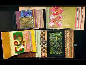 Creating Metallic Effects with Alcohol Inks & Aluminum Foil: ABC Journal Techniques