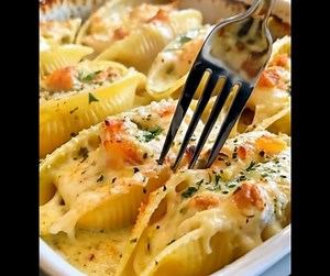 9.2K views · 45 reactions | Irresistible Seafood Stuffed Shells | Tasty & Easy Recipes | Facebook