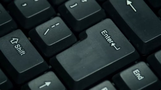 免費視頻 - 打字, 键盘, 进入, 笔记本电脑, 计算机, 技术, 办公室