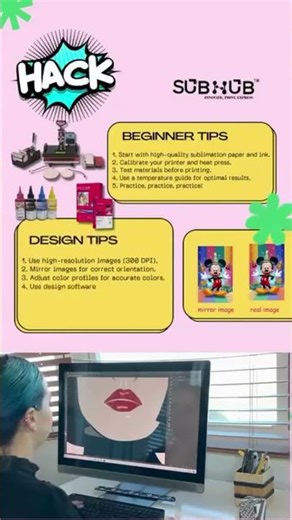 Unleash your creativity with these Subhub sublimation hacks! ✨