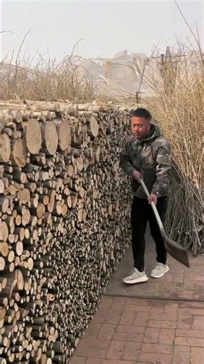 Firewood Stacking Skills | Neat & Stable