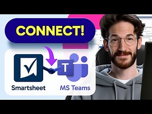 How to CONNECT Smartsheet to TEAMS (Step by Step)