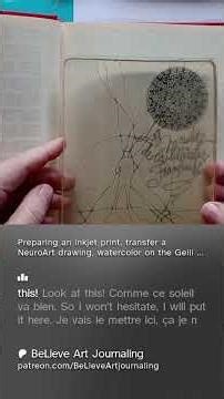 When NeuroArt and Inkjet transfer meet