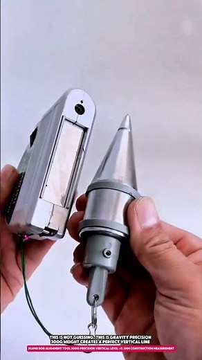 Plumb Bob Alignment Tool 300g Precision Vertical Level ±0.5mm Construction Measurement System