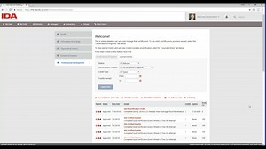 IDA Website Tutorial: Online Certification Journal