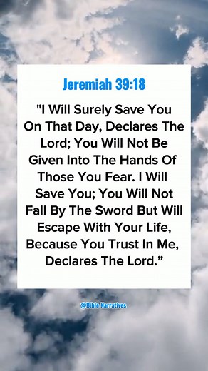 574K views · 10K reactions | Trust God fully—He rescues, protects, and rewards with life beyond danger. . . . . #BibleStudy #jesussaves #bibletruth #God #christianpost #bibleverse #TrustGod #jesus #Godisgood #bibleteaching #christianity #Holybible #christianreels #christian #prayer #biblescripture #biblequotes #bible #bibleverseoftheday #Biblereels | Bible Narratives | Facebook