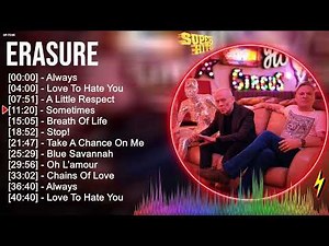 Erasure – Greatest Hits 🌈 A Little Respect, Always, Love to Hate You, Oh L’Amour & Synthpop Classics