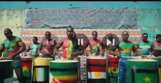 Taper les mains pour la victoire à la Coupe d'Afrique!