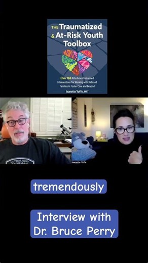 ￼ Childhood trauma expert Dr. Bruce Perry ￼endorses my book!