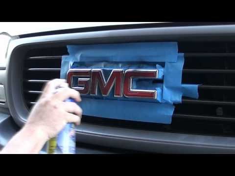Plasti Dip GMC Truck Emblem