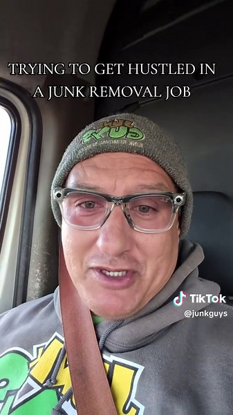 TRYING TO GET HUSTLED IN A JUNK REMOVABLE JOB TODAY.. #junk #removal | Junk Removal