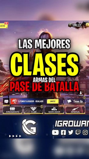 Las mejores clases del pase de batalla en COD Mobile