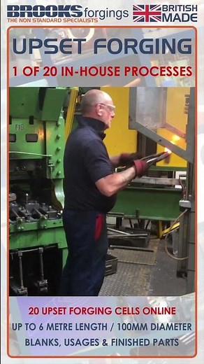 Upset Forging Example 3 #shorts #forging #manufacturing