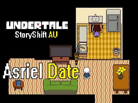(OLD)A Date with Asriel(1/2) | Storyshift AU(Undertale Comic Dub)
