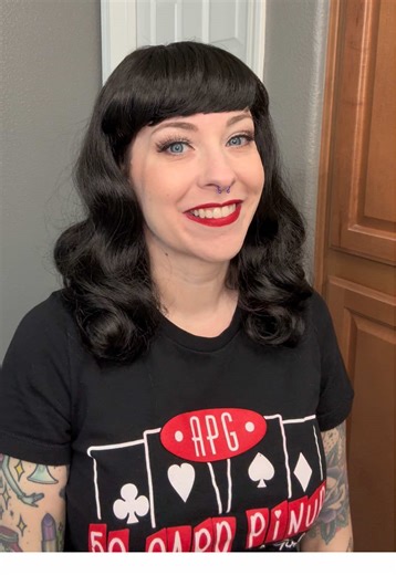 Get into pinup mode with me! Here is a tutorial on a quick classic pinup look. #pinup #pinupmakeup #quickmakeup #quickmakeuptutorial