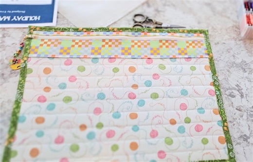 11.5" X 14" Vinyl Front Project Bag - Etsy