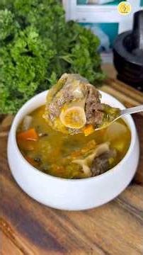 SOUPE DE QUEUE DE BŒUF 🔥