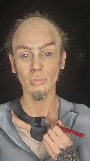 Lemony Snicket Count Olaf Makeup Transformation Tutorial