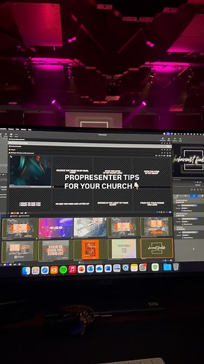 Church Launch | Useful ProPresenter tips that actually work 👇🏻 Whether you’re running worship slides or sermon notes, here are 5 ProPresenter tips... | Instagram
