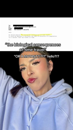 nothing to see here… just them casually talking about time travel and that they’re not human lol 🤷🏻‍♀️ #fyp #epsteinfiles #timetravel #lookingglass #conspiracytheory