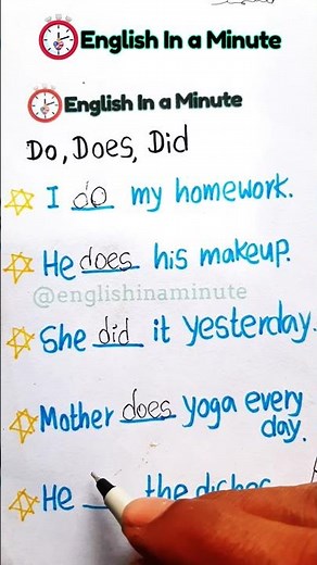 Do / Does / Did – English Grammar Made Easy 🇵🇭 | #LearnEnglish #Shorts