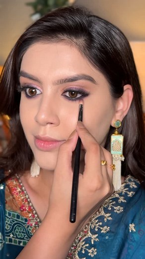 Gunjan Aggarwal | Makeup Artist | Delhi on Instagram: "**One palette, endless looks!** Created this glam using: • *Light ‘Em Up Face Palette* – blush, contour & eyeshadows • *Single Swipe Kohl Kajal* – bold, waterproof & long-lasting • *Here to Stay Kiss Proof Lipstick* – shade 01 Nudist Love (obsessed!) @swissbeautyselect got me *reel* ready! #SwissBeautySelect #FullFaceWithSwissBeauty #MakeupUnder999 #ReelGlam #KissProofLipstick #everydaymakeup #eyetutorial #delhi #makeupinfluencer #gunjanagga