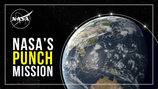 8.7K views · 140 reactions | This mission packs a PUNCH! The Polarimeter to Unify the Corona and Heliosphere – set to launch no earlier than Sunday – will be the first to study the Sun's corona, solar wind, and the way it interacts with Earth as one connected system. PUNCH is a constellation made up of four small satellites, which gives it a global view of the solar wind, and allows it to track solar storms. | NASA’s Goddard Space Flight Center | Facebook