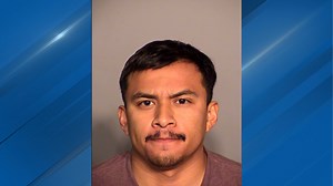 Las Vegas police officer arrested after suspected DUI crash