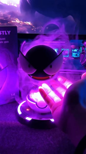 Poke World 🌎 on Instagram: "🌌✨ Transform your space into a Pokémon dream! Meet the Gastly LED Pokéball Humidifier—a must-have for every Trainer. 🌫️💜 Featuring a stunning purple glow, a sleek Type-C plug-in design, and Pokéball vibes that will level up your decor. ⚡ Limited Stock Available! Don’t let this one escape—catch yours now! 🕒 Tap the link in bio to shop before it’s gone! 🎁💨 #pokemon #pokémon #pokèmon #pokemoncard #pokemongo #pokémongo #pokemontcg #pokemoncommunity #gastly"