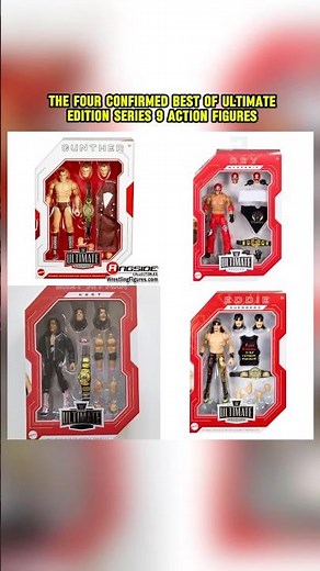 THE 4 CONFIRMED WWE BEST OF ULTIMATE EDITION SERIES 9 ACTION FIGURES RERELEASING