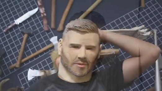 Strong Man Latex Mask