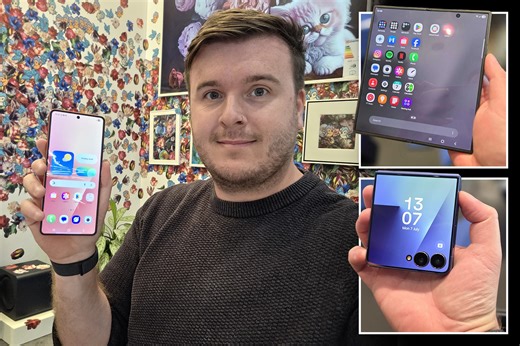I tried Samsung's new phones - they're so slim it makes iPhone look like a BRICK